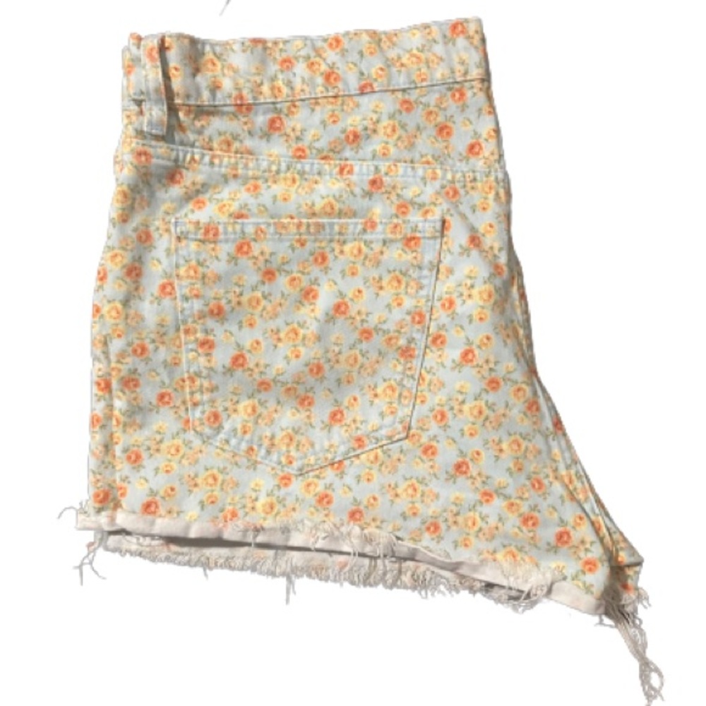 Zara floral shorts